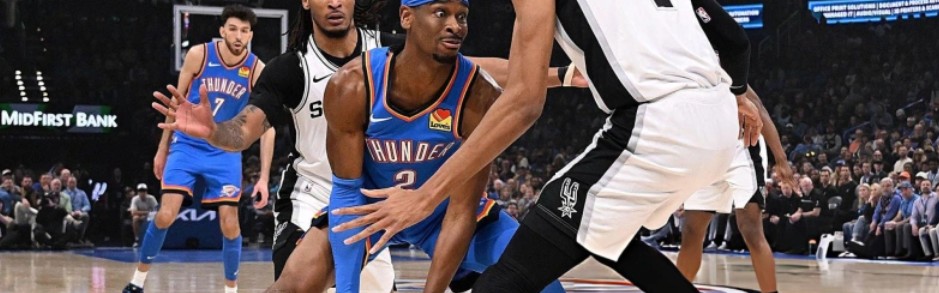 世界杯决赛记录-西部第2遭21分惨败！雷霆复仇马刺，亚历山大34分，一战看清3件事