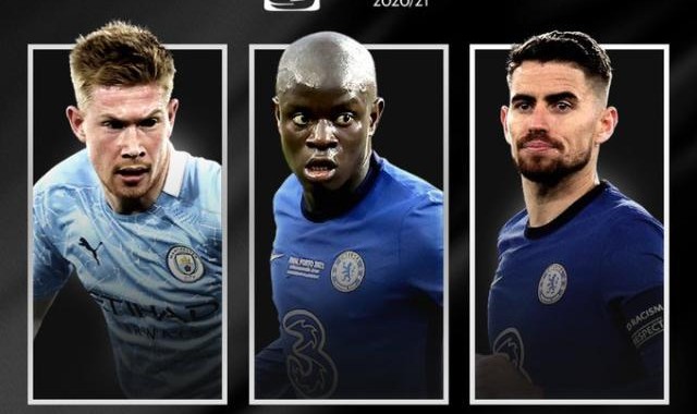 世界杯历史战绩-欧洲足球先生候选名单：德布劳内、坎特、若日尼奥